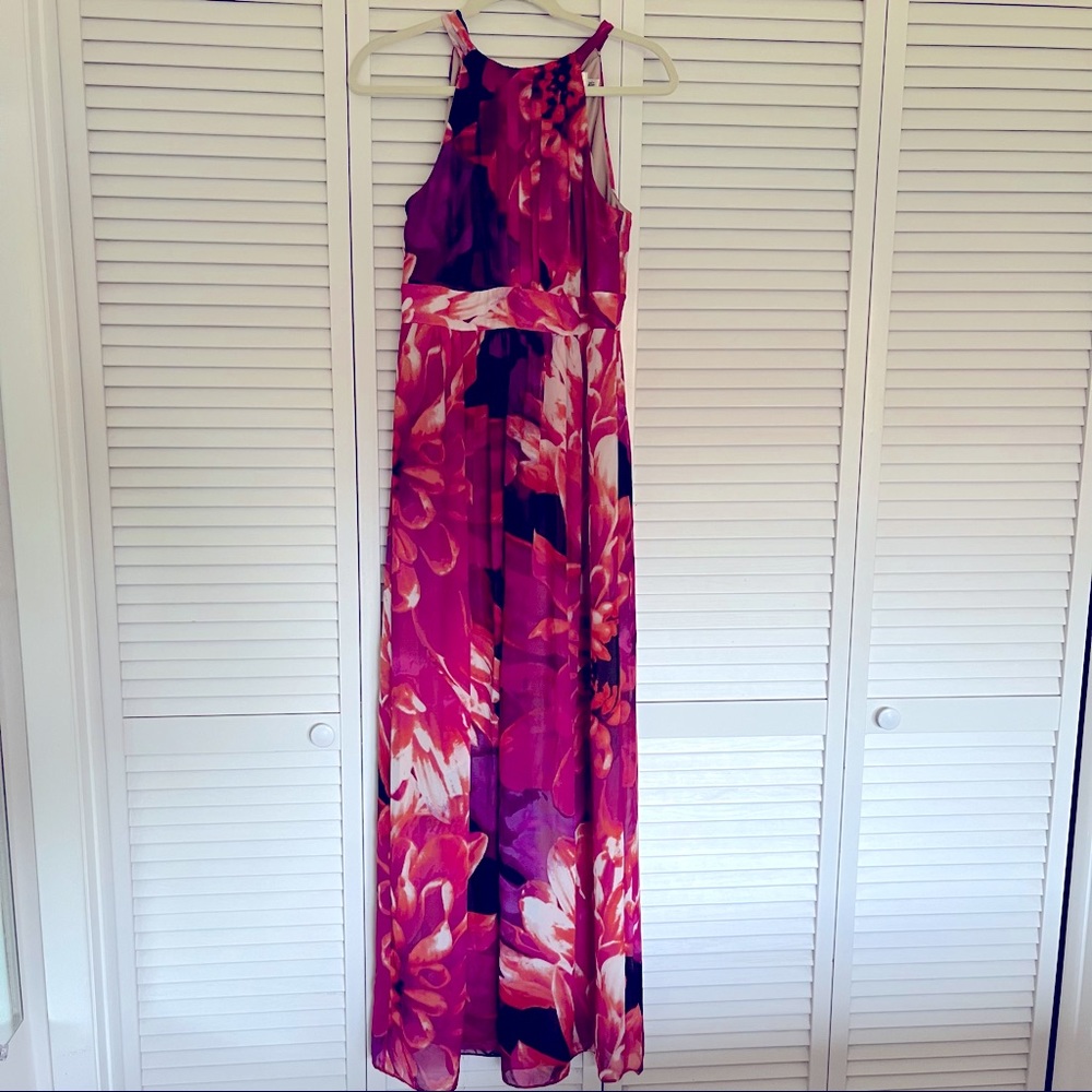 Eliza J floral maxi dress (Size 6)